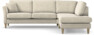Eden - 2,5-sits soffa med divan - Beige