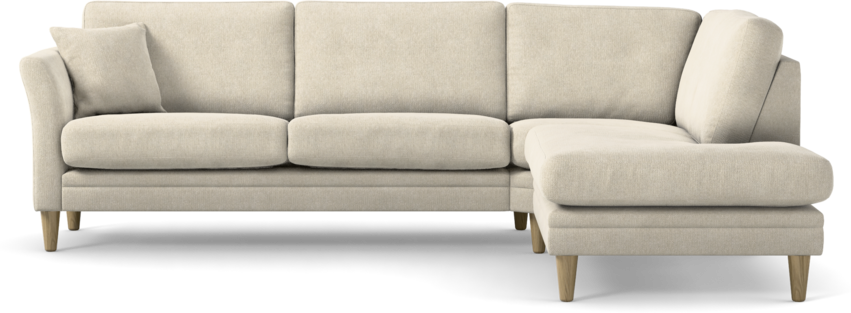 Eden - 2,5-sits soffa med divan - Beige