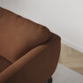 Madison - 2-sits soffa med divan höger - Brun