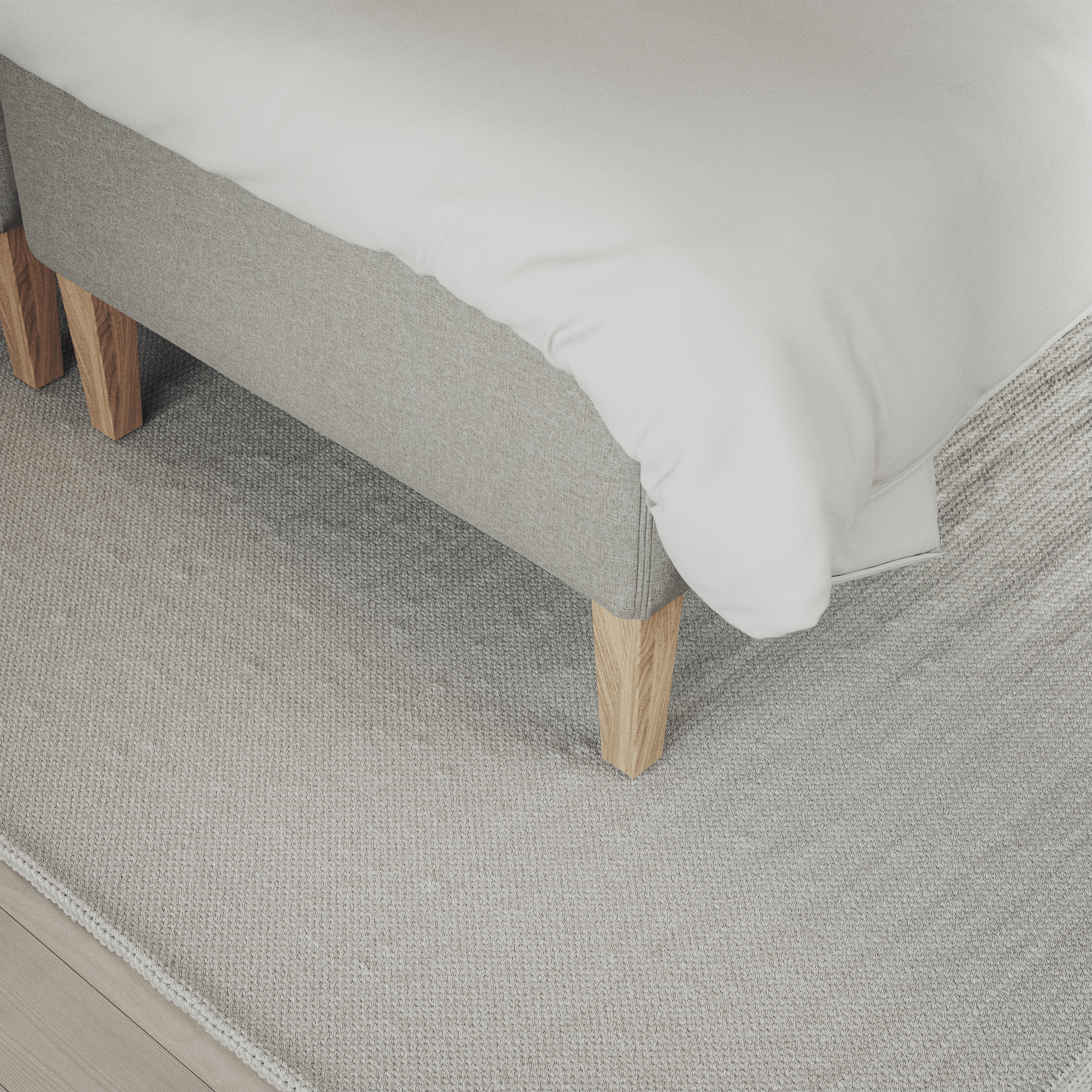 Delux Exclusive - Kontinentalsäng, enkelsäng 140 cm med bäddmadrass och sängben - inspiration