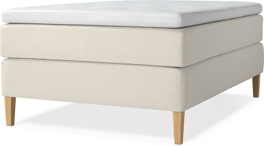 Delux Exclusive - Kontinentalsäng, enkelsäng 140 cm med bäddmadrass