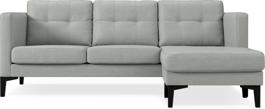 Rio - 3-sits soffa med schäslong höger - Grå