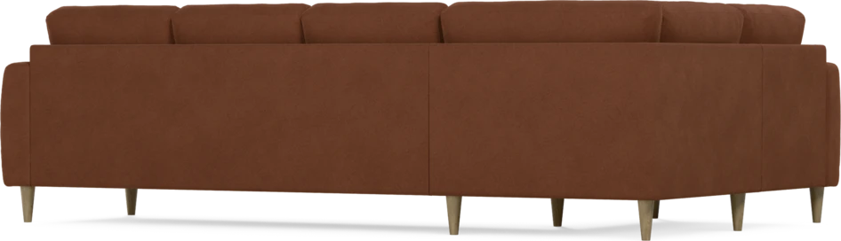 Eden - Hörnsoffa, 1+3-sits - Orange