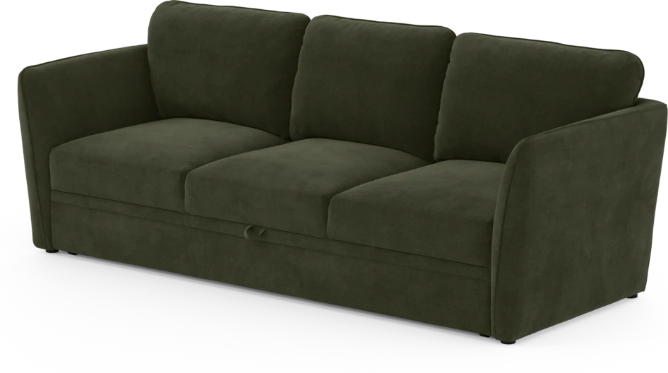 Öland - Bäddsoffa 3-sits, längsbäddad - Beige