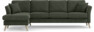 Eden - 3-sits soffa med schäslong - Grön