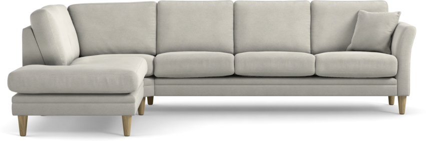 Eden - 3-sits soffa med divan - Grå