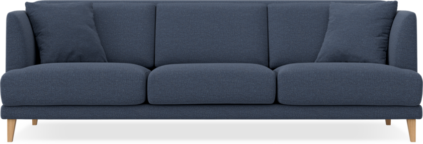 Macy Lux - 3-sits soffa XL - Blå