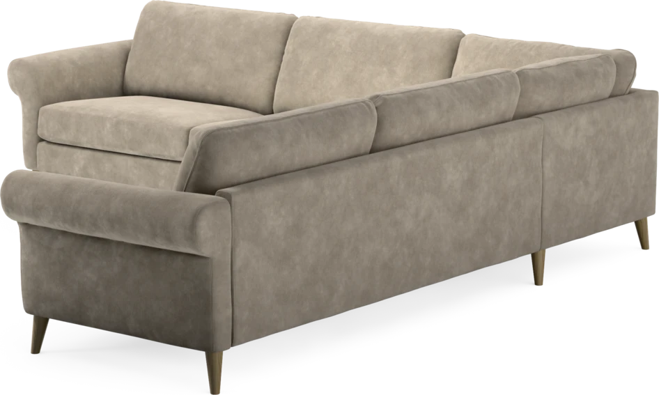 Bridge - Hörnsoffa, 3+3-sits - Beige