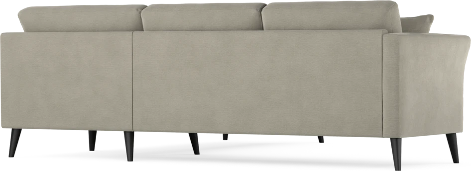 Eden - Hörnsoffa, 2,5+2,5-sits - Brun