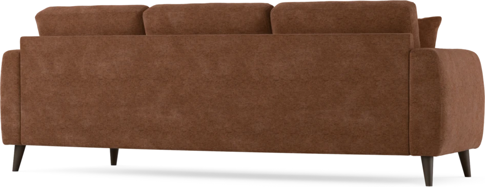 Eden - 3-sits soffa svängd - Orange
