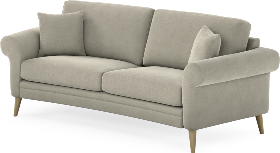 Eden - 2,5-sits soffa svängd - Brun