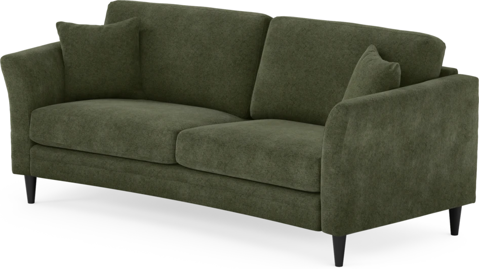 Eden - 2,5-sits soffa svängd - Grön