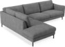 Madison - 3-sits soffa med divan vänster - Vit