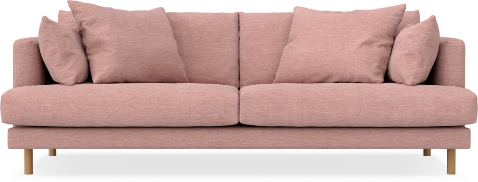 Harper - 3-sits soffa - Rosa