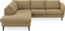 Madison - 2-sits soffa med divan vänster - Brun