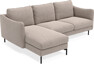 Madison Lux - 2-sits soffa med schäslong vänster - Beige