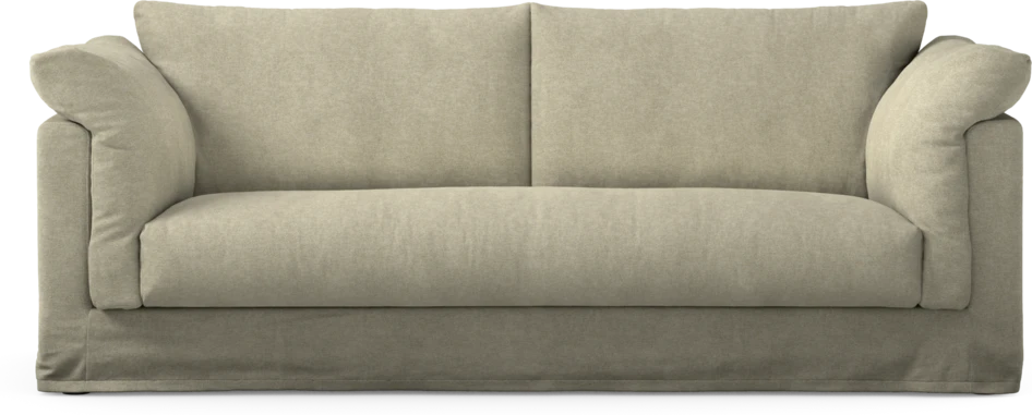 Cherrie Klädsel - Klädsel till 2,5-sits soffa, hel dyna - Beige