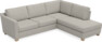 Friday - 2,5-sits soffa med divan höger - Beige