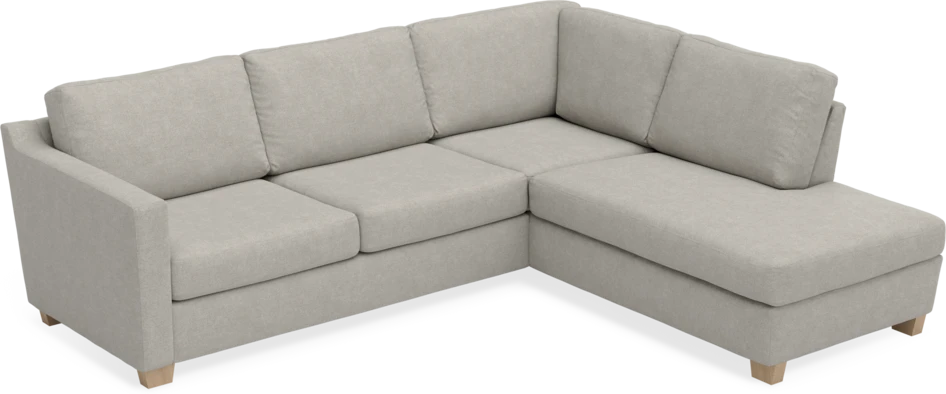 Friday - 2,5-sits soffa med divan höger - Beige