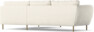 Madison Lux - 2-sits soffa med divan höger - Vit