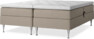 Delux Sense - Ställbar säng, dubbelsäng med bäddmadrass - Beige