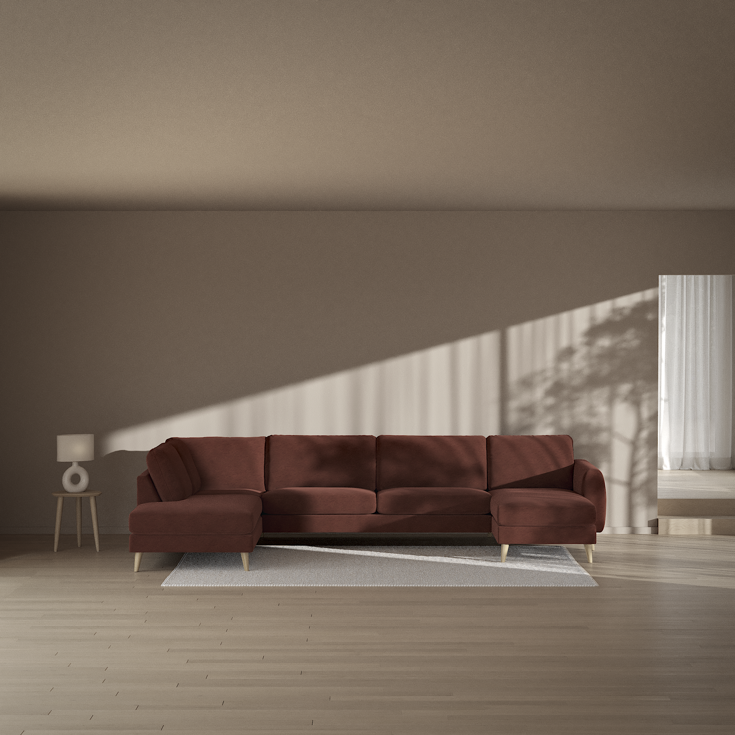Bridge - 3-sits soffa med divan vänster och schäslong höger - inspiration
