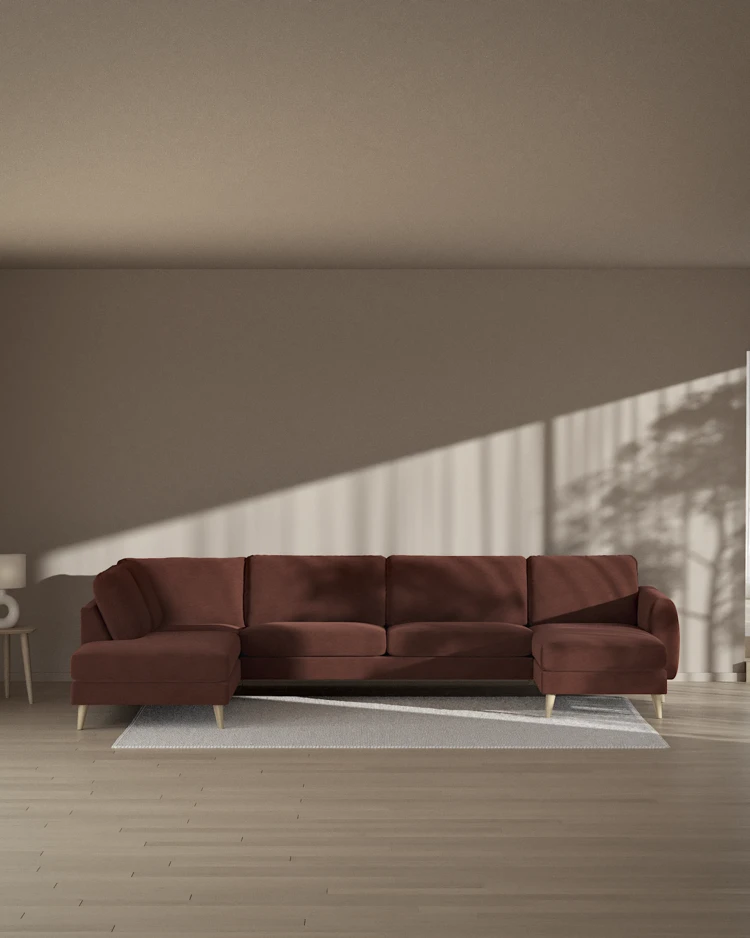 Bridge - 3-sits soffa med divan vänster och schäslong höger - inspiration