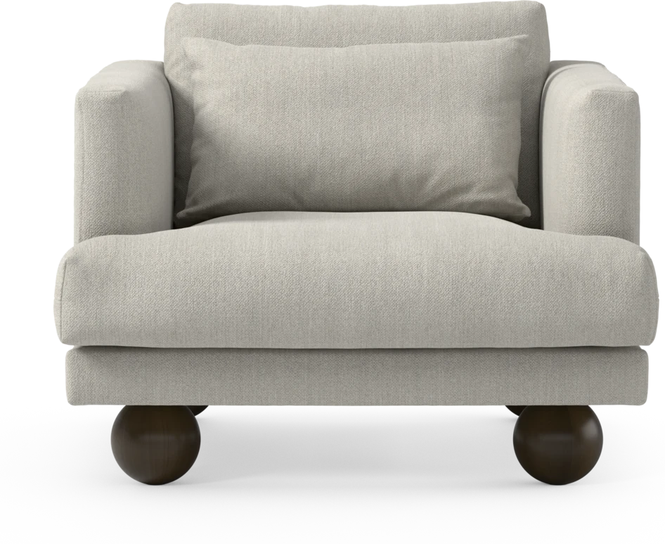 Harper - Fåtölj, 75 cm - Beige