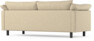 Cherrie - 2,5-sits soffa, fast klädsel - Beige
