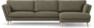 Madison Lux - 3-sits soffa med schäslong höger - Brun