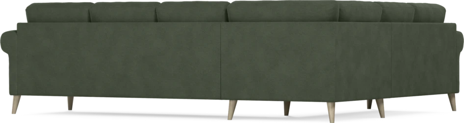 Eden - Hörnsoffa, 2+3-sits - Grön
