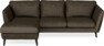 Madison Lux - 2-sits soffa med schäslong vänster - Brun