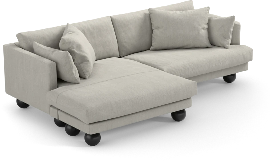 Harper - 4-sits med schäslong XL vänster - Beige