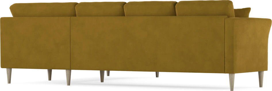 Eden - Hörnsoffa, 3+2-sits - Gul