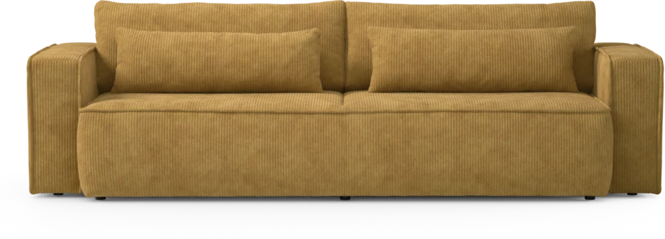 Ide - Bäddsoffa 4-sits - Gul