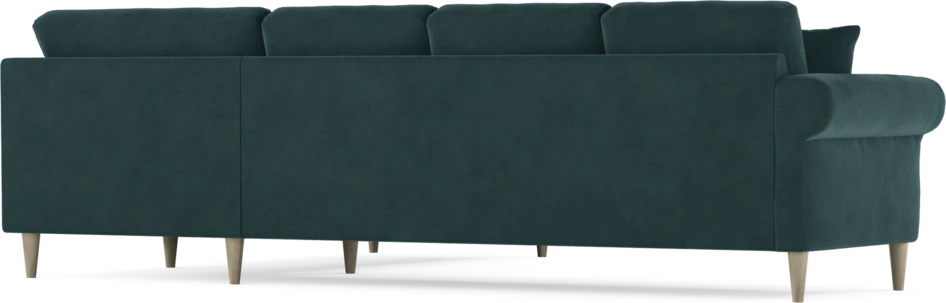Eden - Hörnsoffa, 3+2-sits - Blå