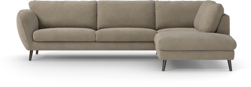 Madison Lux - 3-sits soffa med divan höger - Beige