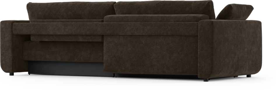 Amie - Bäddsoffa 4-sits - Brun