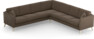 Eden - Hörnsoffa 3+3 - Brun