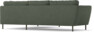 Madison Lux - 2-sits soffa med divan höger - Grön