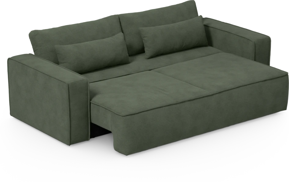 Ide - Bäddsoffa 3-sits - Grön