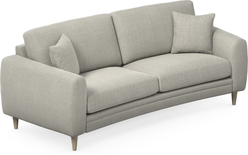 Eden - 2,5-sits soffa svängd - Grå