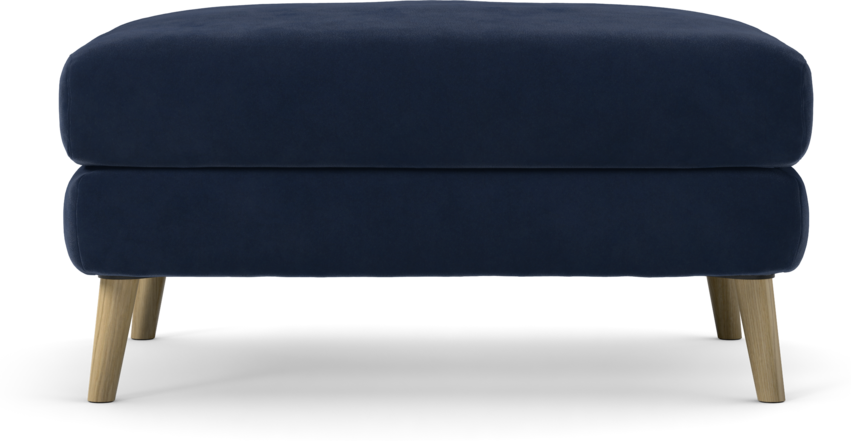 Madison Klädsel - Klädsel till fotpall - Blå