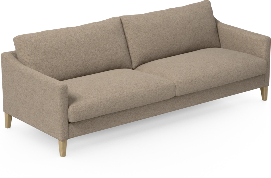 Winston - 4-sits soffa - Brun