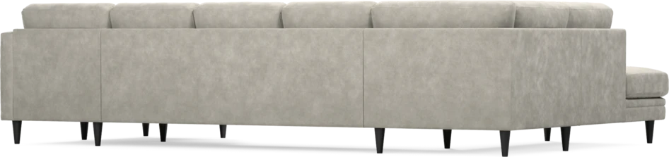 Eden - 3-sits soffa med divan vänster och schäslong höger - Grå