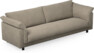 Cherrie - 4-sits soffa, hel dyna, fast klädsel - Beige
