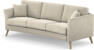 Eden - 3-sits svängd - Beige
