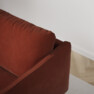Madison Lux - 3-sits soffa - Röd