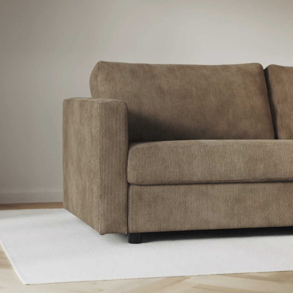 Lindö - Bäddsoffa 3-sits  - Beige