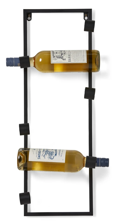 Vino - Vinställ, 6 flaskor - Svart